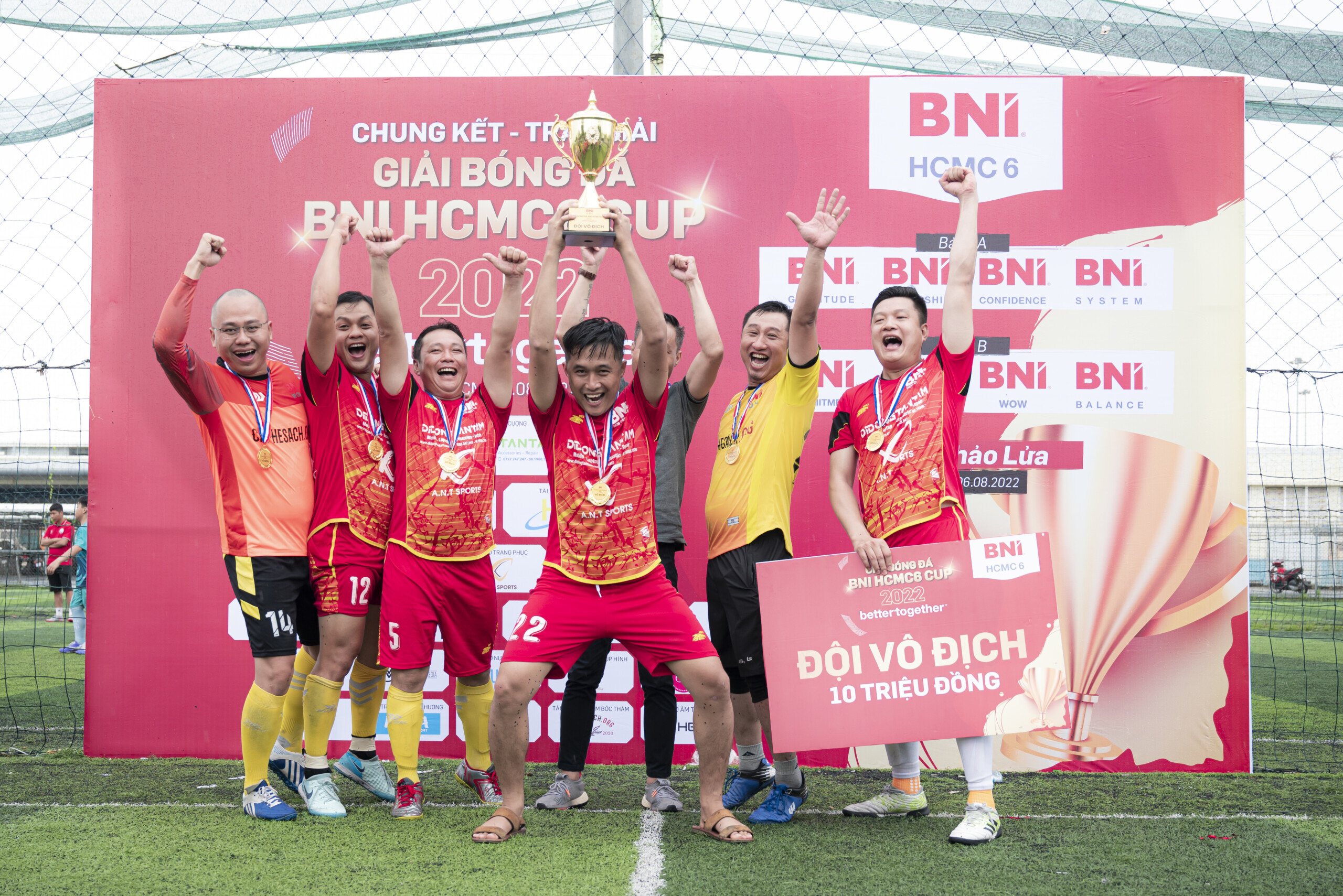 Chung kết của Giải Bóng Đá BNI HCM6 Cup 2022